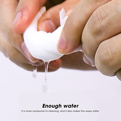 Pet Doekjes, Pet Grooming Doekjes Dierbenodigdheden Zacht Draagbaar Zacht voor reiniging(Cat bath towel 100 pumps) - Afbeelding 4