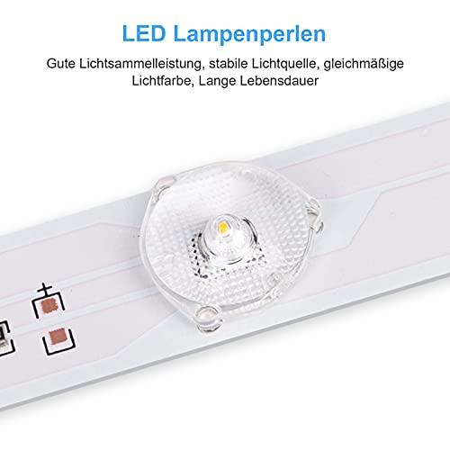 LED Deckenleuchte Deckenlampe Schwarz 24W, bedee 5000K Neutralweiß 1800 Lumen LED Lampen Deckenlampen für Wohnzimmer, Schlafzimmer, Küche, Flur, Büro, Balkon, Moderne Leuchte [Energieklasse A++]