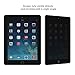 JETech Privacy Screen Protector for iPad 2 3 4 (Oldest Models), Anti-Spy Tempered Glass Film (Black)