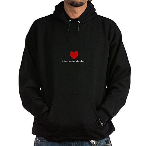 CafePress Stay Determined Undertale Hoodie (Dark) Men's Dark Hoodie Sweatshirt