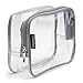 Keokee Clear Travel Toiletry Bag, TSA Approved for Carry On Liquids, Cosmetics