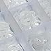 250pcs O-Ring Kit OD 4-30mm Silicone Gasket Set White Washer Repair Assortment O Ring Seal Set Orings Box Gasket Kit