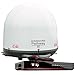 Winegard PA2000R Pathway X1 Automatic Portable Truck Satellite TV Antenna with DISH Wally Receiver Bundle (Trucking Satellite Antenna, Optional Mounts) - White