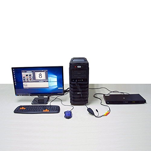 Top-Longer-USB-20-VHS-to-DVD-VideoAudio-Capture-Device-Support-Windows-10-or-Mac-OS-X-USB-Video-Grabber