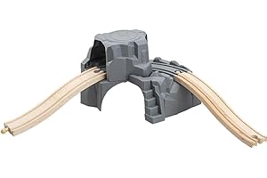 Fancyes Simulation Train Cave Tunnel Train Railway Track Accessories Building Rail Vehicle Child Party Favors Train Playset - Tunnel and Track