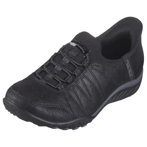 Skechers Women's Hands Free Slip-Ins Breathe Easy - Home Body, BBK, 5