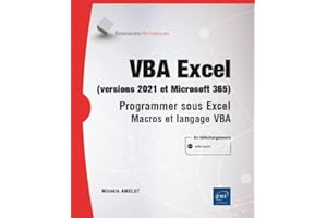 VBA Excel (versions 2021 et Microsoft 365) - Programmer sous Exc