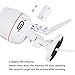 Wireless Security Camera Surveillance System with Motion Detection and Audio for Home Outdoor Indoor, Smart 2.4GHz WiFi 2MP Bullet IP Camera with iOS/Android APP, Pre-Installed 32GB SD Card Record