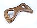 Benebone Dental Durable Dog Chew Toy for Aggressive Chewers, Real Peanut, Made in USA, Medium