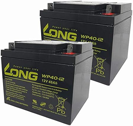 Amazon 初期充電済 2個セット セニアカー用 Ser38 12 互換バッテリー Wp40 12 Et4 マイメイト モンパル 遊歩 車 バイク 車 バイク