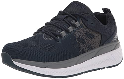 Propét Men's Ultra 267 FX Lightweight Knit Mesh Athletic Shoes Navy/Grey 14 X-W…