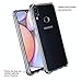 QHOHQ Case for Galaxy A10S, Transparent Ultra Slim Thin Soft Silicone TPU Anti-Fall Case for Samsung Galaxy A10S (Clear)