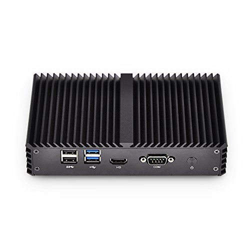 Firewall Pc Qotom-Q350G4Y Intel Core I5-4300Y 3M Cache,Up to 2.3Ghz AES-NI, Barebones 4 Intel LAN,Used As A Router/Firewall/Proxy/WiFi Access Point