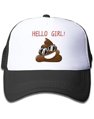 Emoji Poop Baby-Boy Cool Style Adjustable Baseball Caps