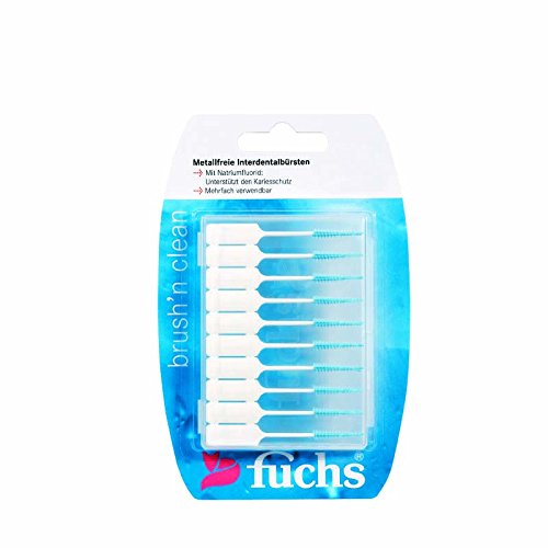 Fuchs, Brush and Clean interdental brushes, double pack (2 x 20 pieces)