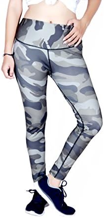 Zanaash Camouflage Printed Stretchable yoga gym sports Leggings tights for Women/Girl (ZM-102)