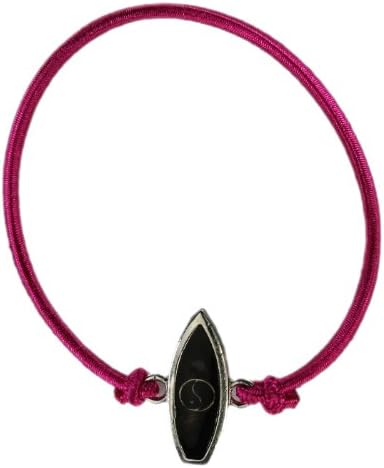 Yin Yang Charm Mood Bracelet - Dark Pink Bracelet With Color Changing Mood Yin Yang - Fashion Jewelry