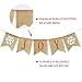 Burlap Joy Banner | Christmas Bunting Banner | Rustic Christmas Decorations | Holiday Banner| Holiday Decorations| Home Mantle Fireplace Decor