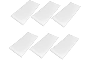 VALICLUD 6pcs Adhesive Sandblast Film Clear Sandblasting Cabinet Lens Protector Anti-Scratch Window Cover for
