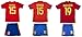 AMDS Soccer Youth Jersey Set ● Spain ● Home Jersey ● World Cup 2018 & Euro 16 ● Ramos & D. Costa & Asensio