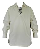 UT Kilts Jacobite Ghillie Shirt Cream 3X-Large
