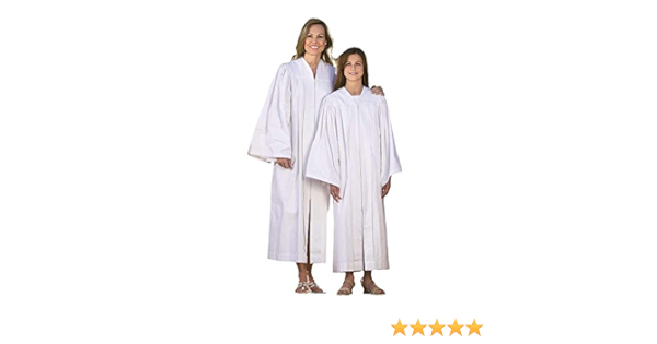white robe for baptism