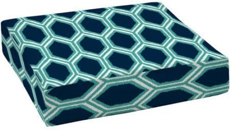 Amazon Com Mainstay Durable 100 Polyester Outdoor Patio Deep Seat Bottom Cushion Honeycomb Kitchen Dining