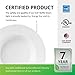 Sunco Lighting 6 Pack 5/6 Inch LED Recessed Downlight, Baffle Trim, Dimmable, 13W=75W, 830 LM, 5000K Daylight, Damp Rated, Simple Retrofit Installation - UL + Energy Star