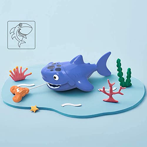 IKAYAA Tub Toys, Baby Bath Toys, Wind Up Pool Bathroom Baby Toy 3PCS, Animal Sprinkler Bathtub