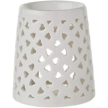 WANYA Ceramic Tea Light Holder, Aromatherapy Essential Oil Burner, Cute Design Living Room Home Decoration