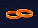 Fundraising For A Cause | Cancer Awareness Leukemia Bracelets - Orange Ribbon Cancer Awareness Silicone Bracelets for Adults orange
