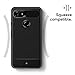 Caseology Vault for Google Pixel 2 XL Case (2017) - Rugged Matte Finish - Black