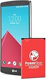 PowerBear LG G4 Battery | 3000mAh Li-Ion Battery for the G4 [US991, H812, H815, AT&T H810, T-Mobile H811, Sprint LS991, Verizon VS986] | LGG4 Spare Battery [24 Month Warranty]
