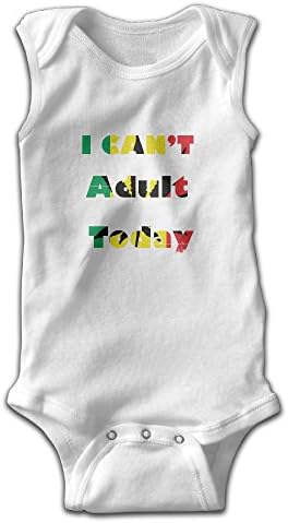 Sleeveless I Cant Adult Today Baby Girls Boys Cute Onesies Bodysuit Romper Outfits Newborn