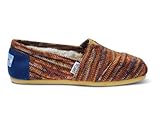 TOMS Women's Classics Knit Flat Rust Kni Size 7 B(M) US