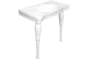 Elements of Design VPB1368 Kingston Brass Imperial Console Sink, White