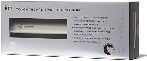 ion touch tech ceramic flat iron