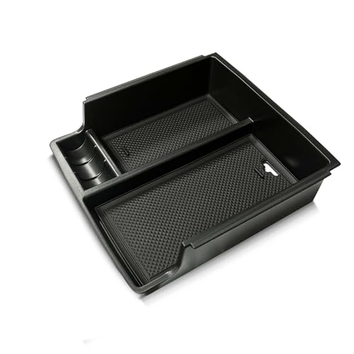 ANMOSVO for Ford Bronco Accessories 2021 2022 2023 2024 Center Console Organizer - Console Armrest Dividers Storage Tray Box for Bronco 2 Doors & 4 Doors (Upper)