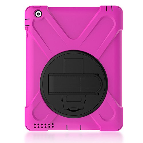 Sinlifu ipad mini 1 2 3 case, 3 in 1 design hybrid shoc…