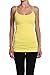 TheMogan Women's Ladies Spaghetti Strap Basic Stretch Long Cami Tunic Tank Top