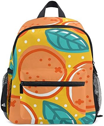 Amazon La Rose 子供用リュック オレンジ かわいい キッズ リュック サック 児童バッグ 軽量 キャンバス おしゃれ 幼児園 防水 通園 通学 男女兼用バッグ パック La Rose リュックサック