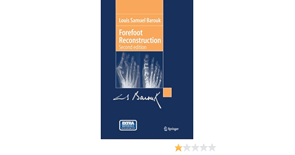 Forefoot Reconstruction Amazon Es Barouk Louis Samuel Libros En Idiomas Extranjeros