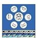 Passover Disposable Party Beverage Napkins Seder Design (16 Napkins)