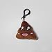 9Pcs Mini Emoji Cushion Toy,Soft Emoji Keychain Toys Gift Bag Accessory Poop Keychain-Style 1