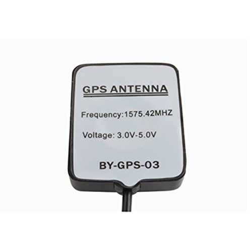 Eightwood Waterproof Active Navigation GPS Antenna Fakra Blue C Right Angle