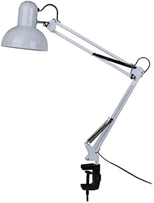 Led Desk Lamp Bangweier White Adjustable Swing Arm Drafting