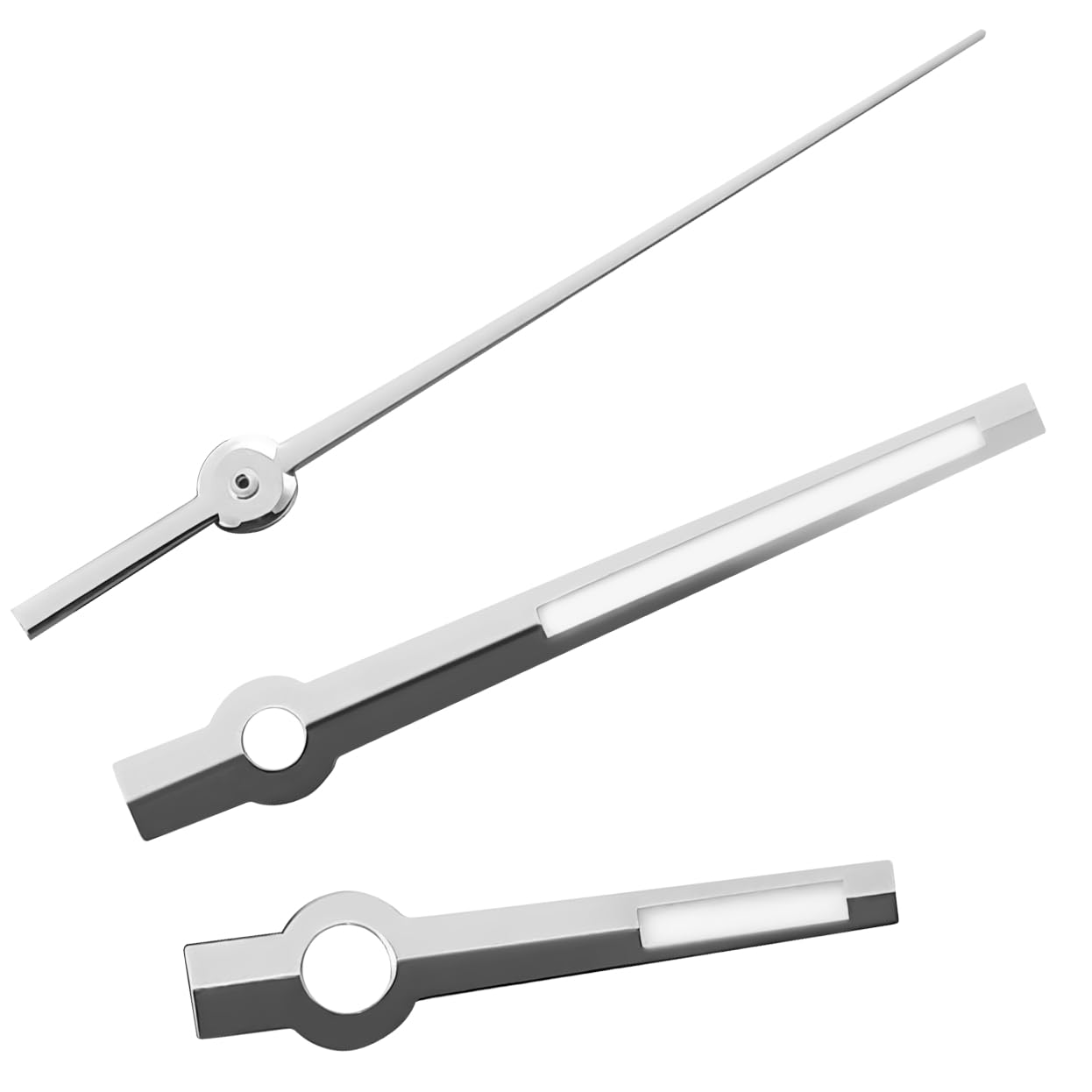 Photo 1 of hengfento2 Watch Hand Replacement For Rolex Datejust 2 Chromolight 116200 116333 116334 2824 41Mm (Silver)