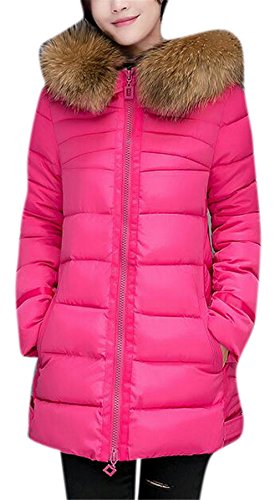 Women's Winter Slim Fur Hoodies Outwear Thicken Long Parkas Down Coat Jacket Women's Winter Slim Fur Hoodies Outwear Thicken Long Parkas Down Coat Jacket