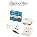 Soundlab Hearing Amplifier – Dime-Sized, in-the-Canal (ITC), Wireless with Soft Gel Tip and Hearing Aid Batteries