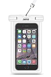Universal Waterproof Case, JOTO Cellphone Dry Bag for Apple iPhone 7 6S plus 6 SE 5S, Samsung Galaxy S6, Note 5 4, HTC LG Sony Nokia Motorola up to 6.0" diagonal (White)